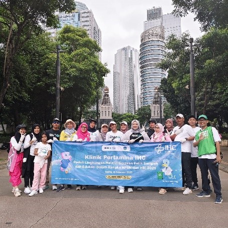 Derasnya Semangat Kolaborasi antara Klinik Pertamina IHC x Jakarta Osoji Club untuk Mendorong Kelestarian Lingkungan dalam Aksi Petik Sampah 2025