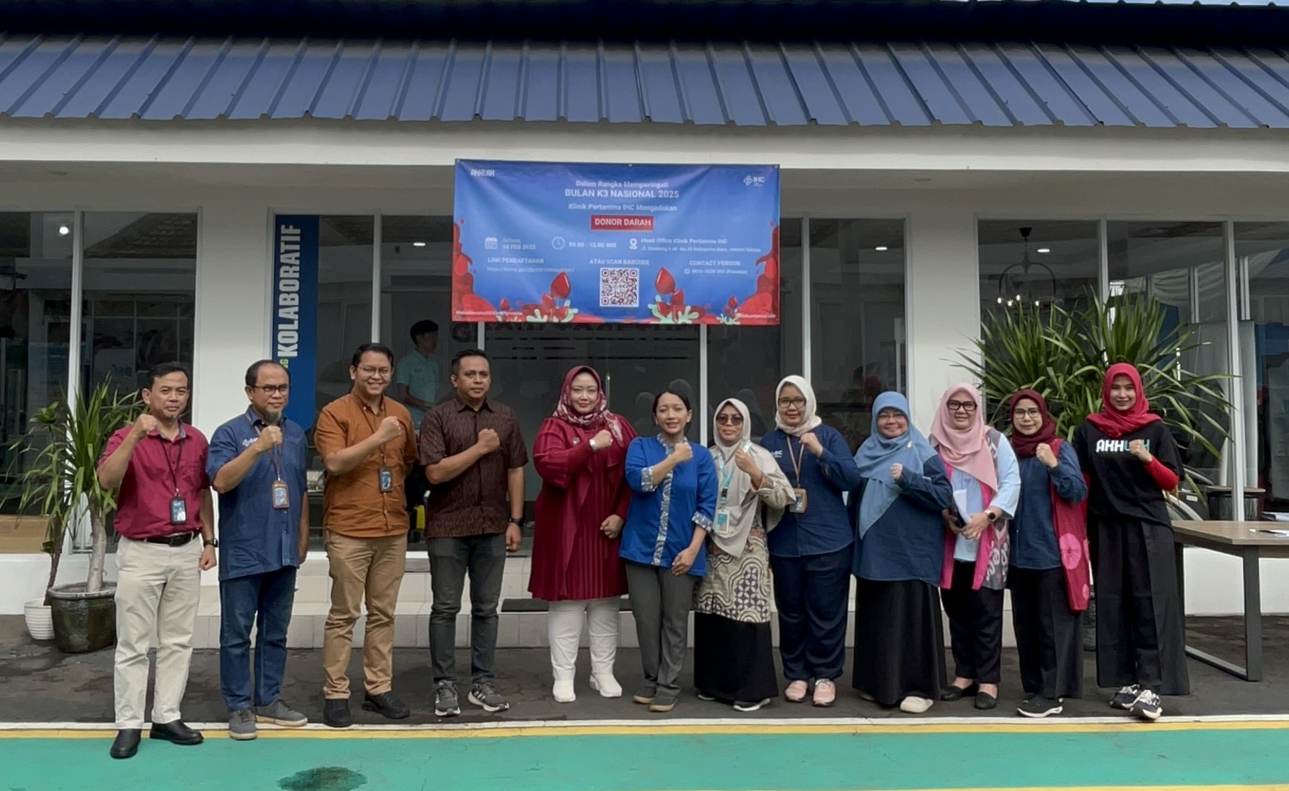 Klinik Pertamina IHC Mengadakan Kegiatan Donor Darah Dalam Rangka Bulan K3 Nasional 2025