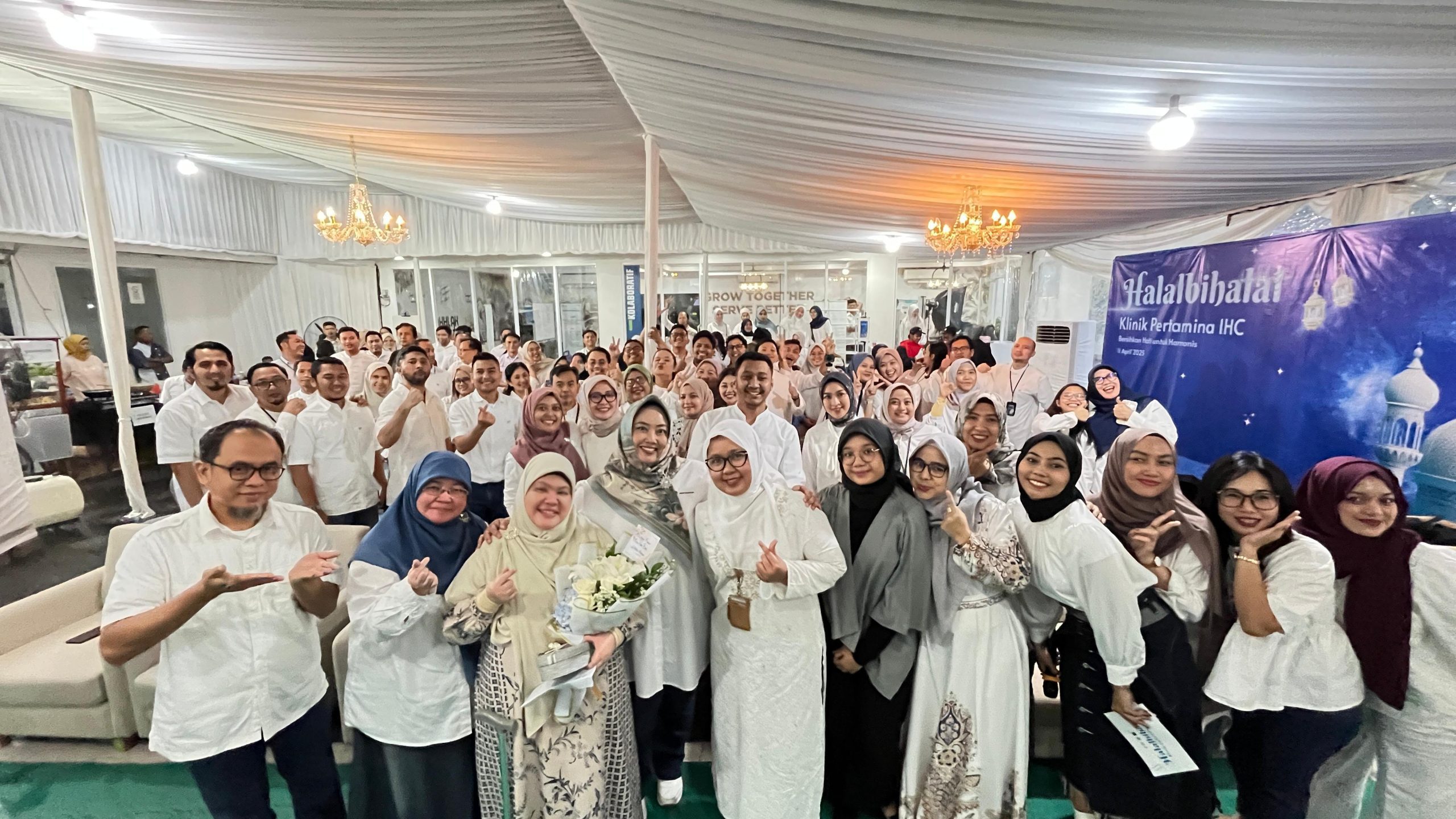 Perwira Merajut Harmoni: Halalbihalal Klinik Pertamina IHC 2025