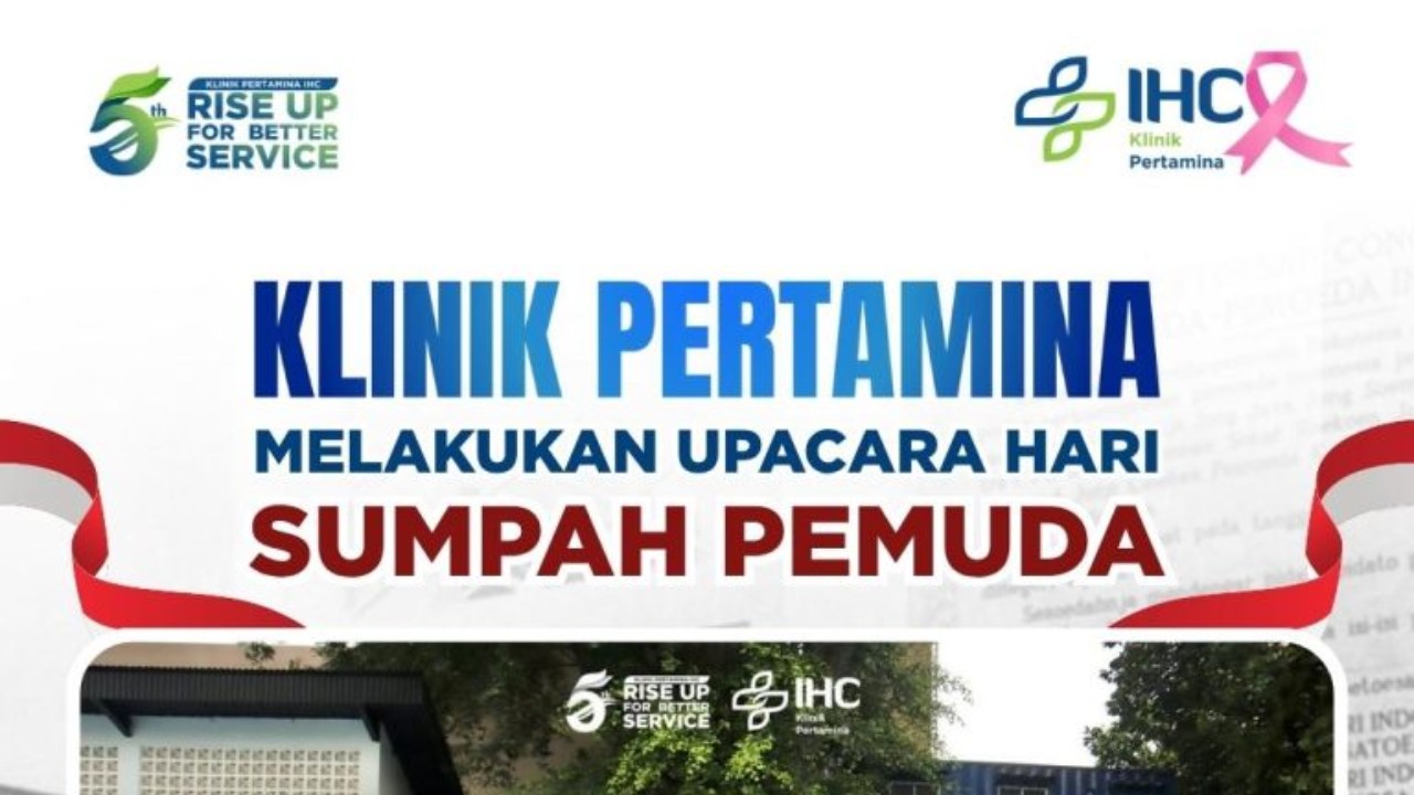 Klinik Pertamina IHC telah melakukan Upacara Sumpah Pemuda secara online pada 28 oktober 2025