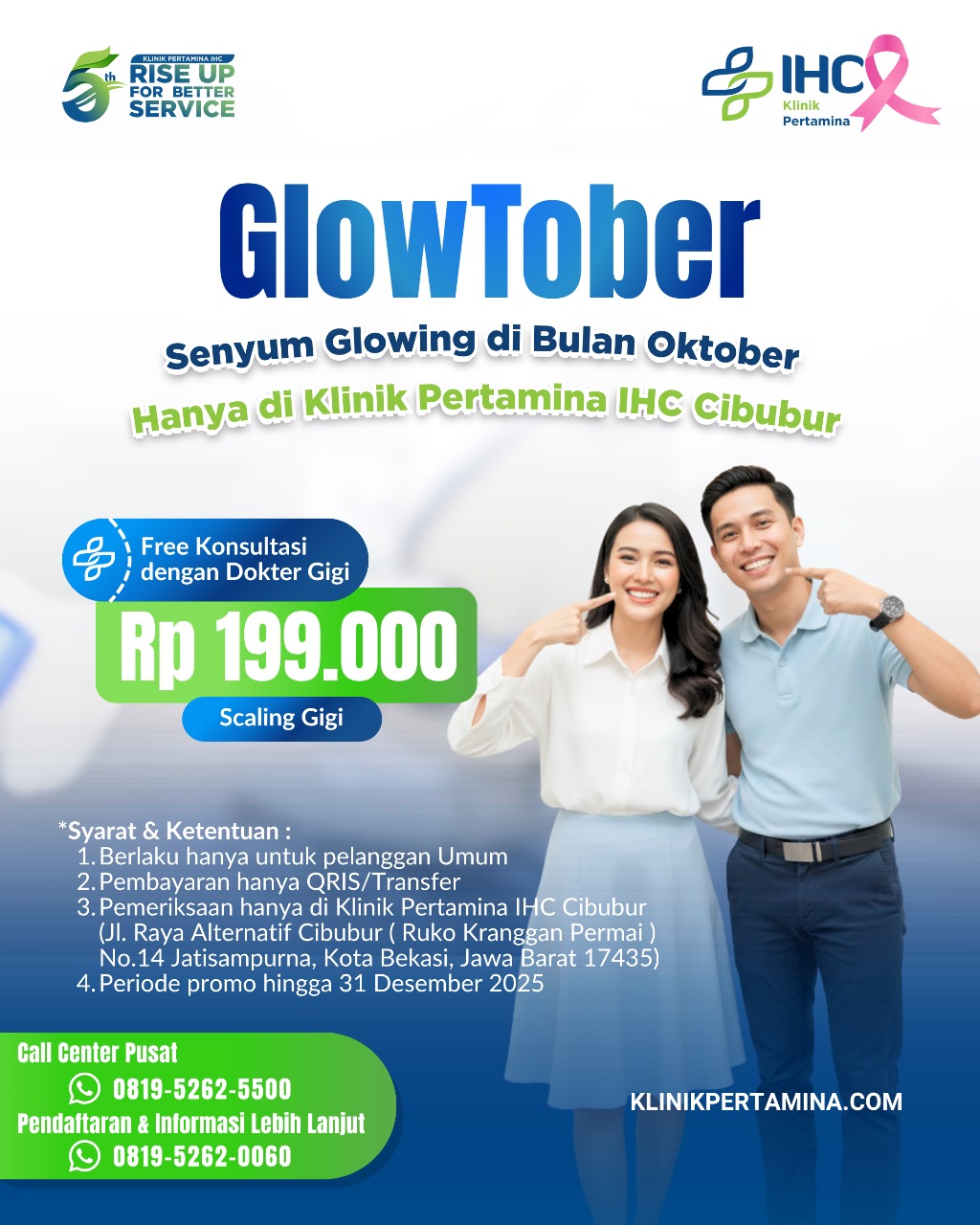 Promo Scaling Akhir Tahun Klinik Pertamina IHC Cibubur 2025